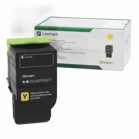 Tóner Lexmark 78C40Y0 Amarillo