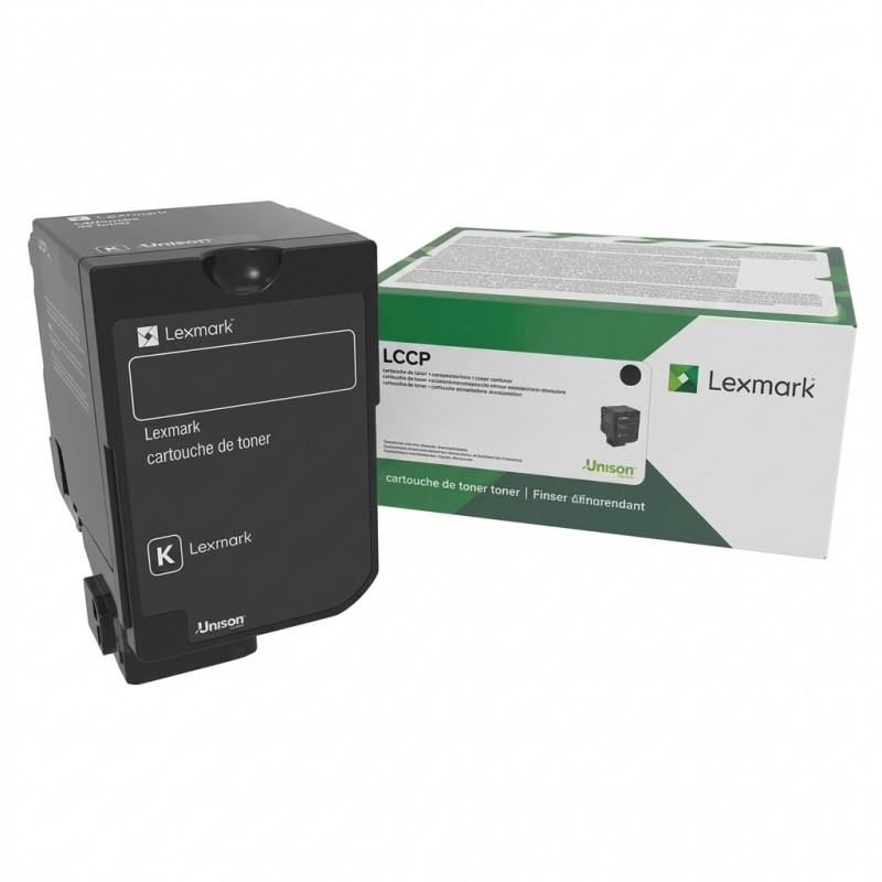 Tóner Lexmark 74C4HK0 Negro