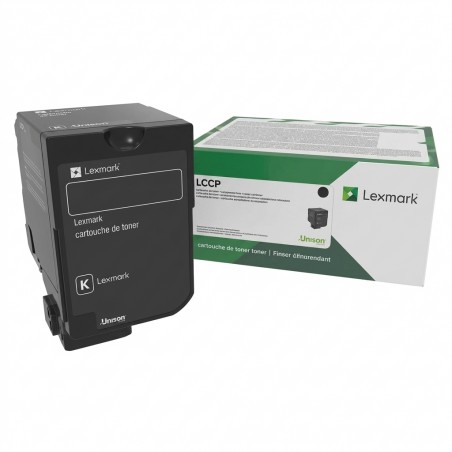 Tóner Lexmark 74C4HK0 Negro