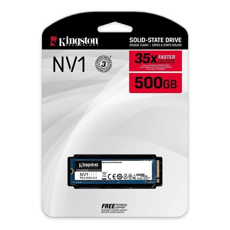 SSD KINGSTON NV1 500G M.2 2280 NVME PCIe