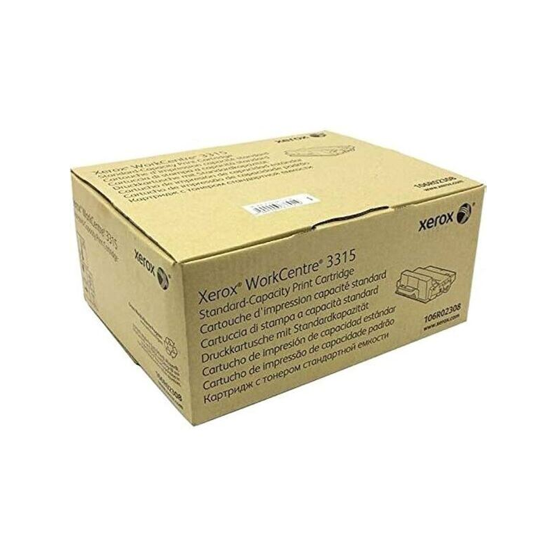 Tóner Xerox 106R02308 Negro Tóner Xerox 106R02308 Negro
