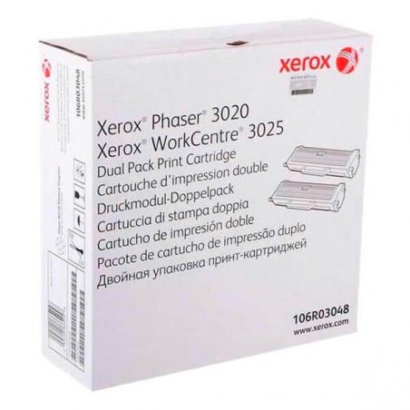 Tóner Xerox 106R03048 Negro