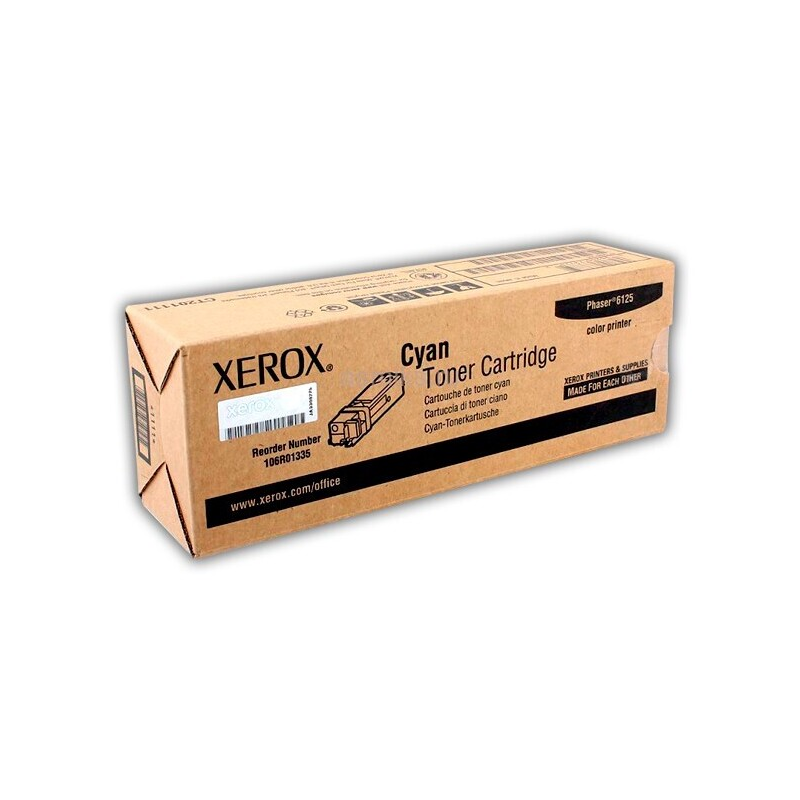 Tóner Xerox 106R01335 Cyan Tóner Xerox 106R01335 Cyan