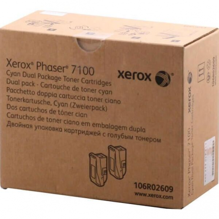 Tóner Xerox 106R02609 Cyan