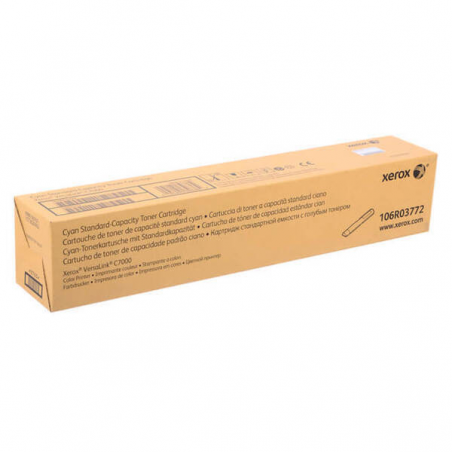 Tóner Xerox 106R03772 Cyan