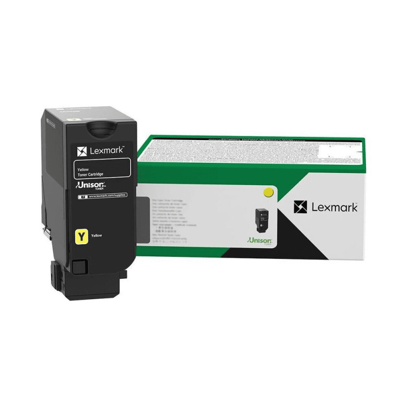 Tóner Lexmark 81C8XY0 Amarillo
