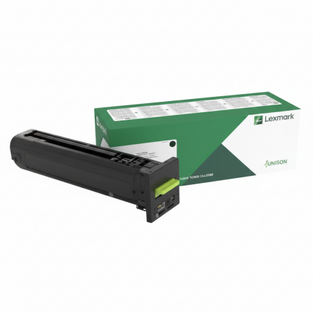 Tóner Lexmark 82K4UK0 Negro para impresoras CS820 y CX820 Vista lateral derecha